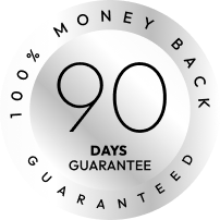 90 day money back guarantee seal